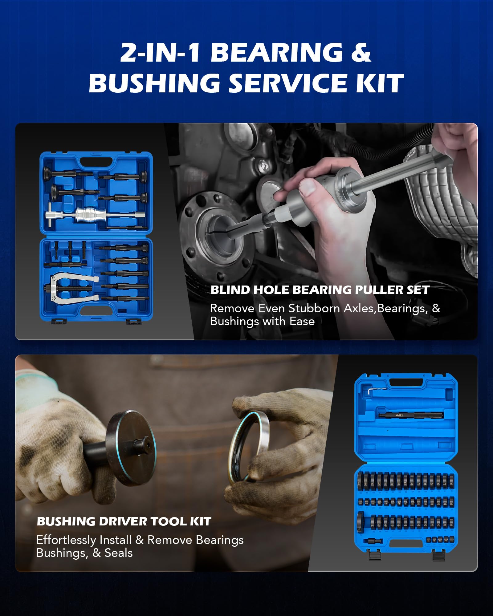 Orion Motor Tech slide hammer and puller detail demonstrating controlled extraction