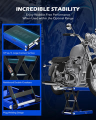 Orion Motor Tech safety bar inserted in locking holes for secure hold