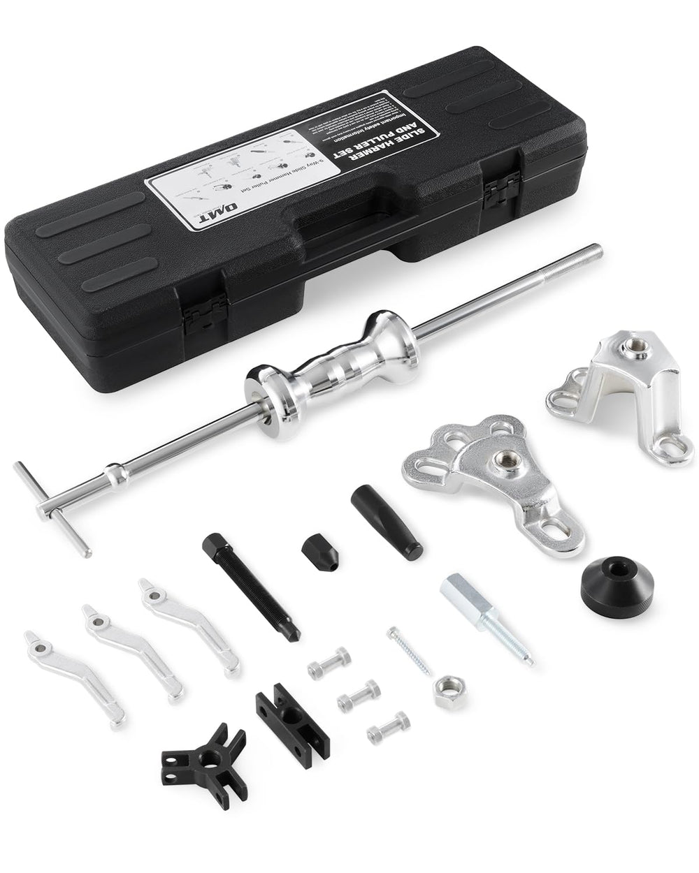 Orion Motor Tech slide hammer front view showing robust build and balance