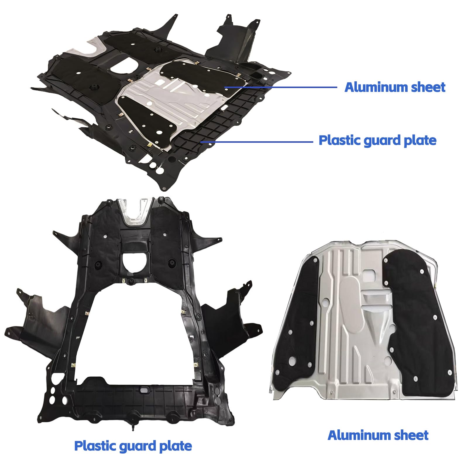 ORIVIN installed under a Honda Civic showing undercarriage protection benefit