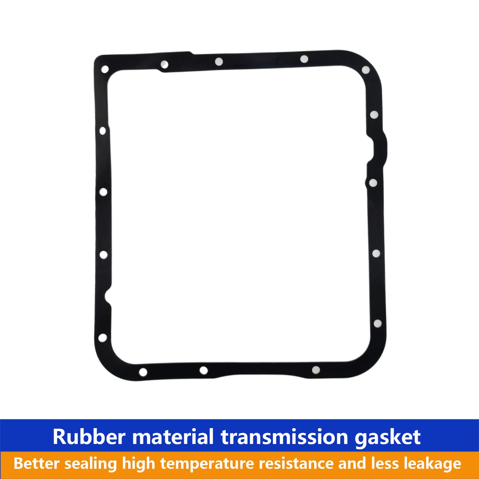 Ortopia filter installed in a shallow transmission pan demonstrating correct shallow-pan fit