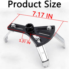 Osilly close-up of hinge and joints highlighting chrome-molybdenum build for reliable torque