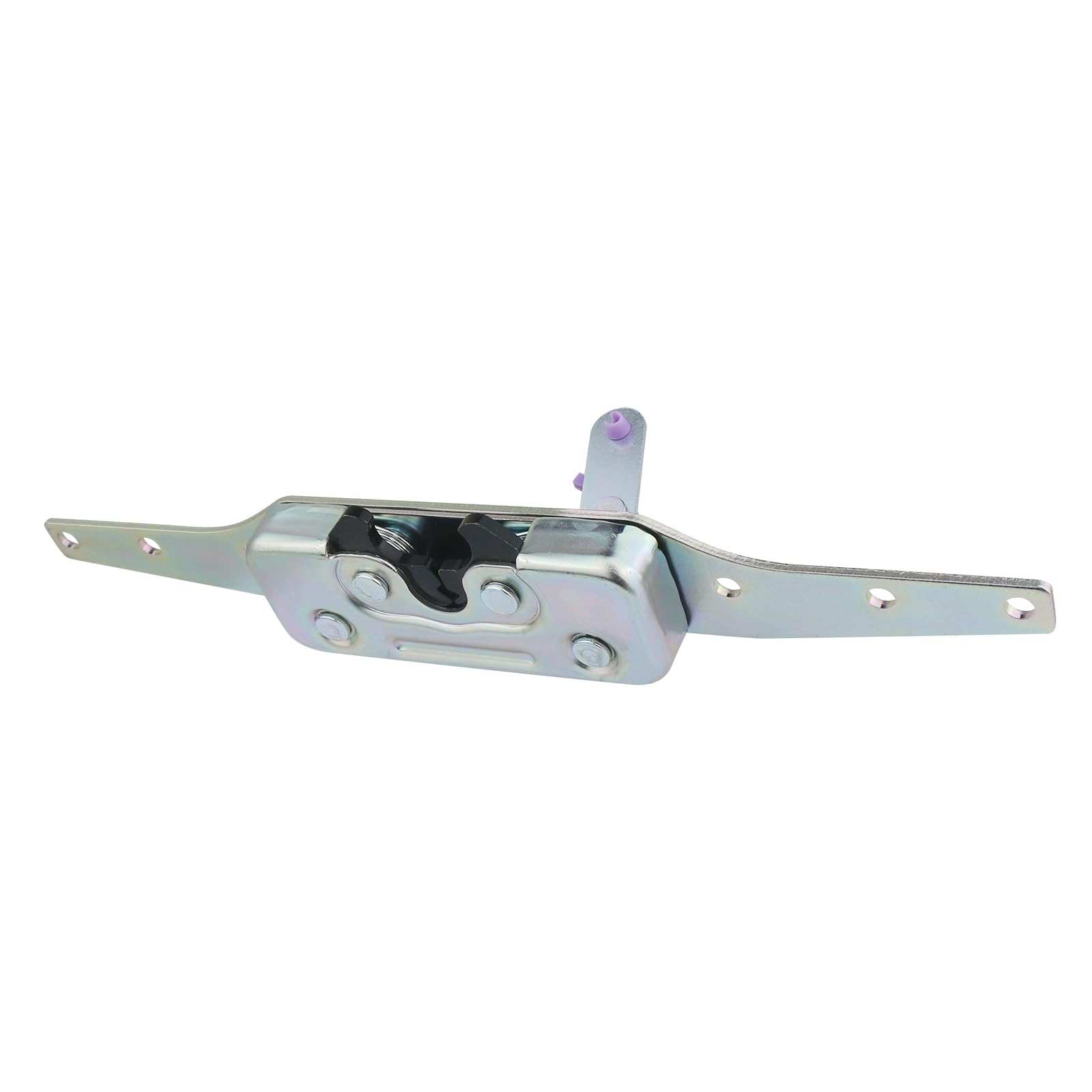 Osompar front driver latch assembly showing mounting points and robust construction benefits
