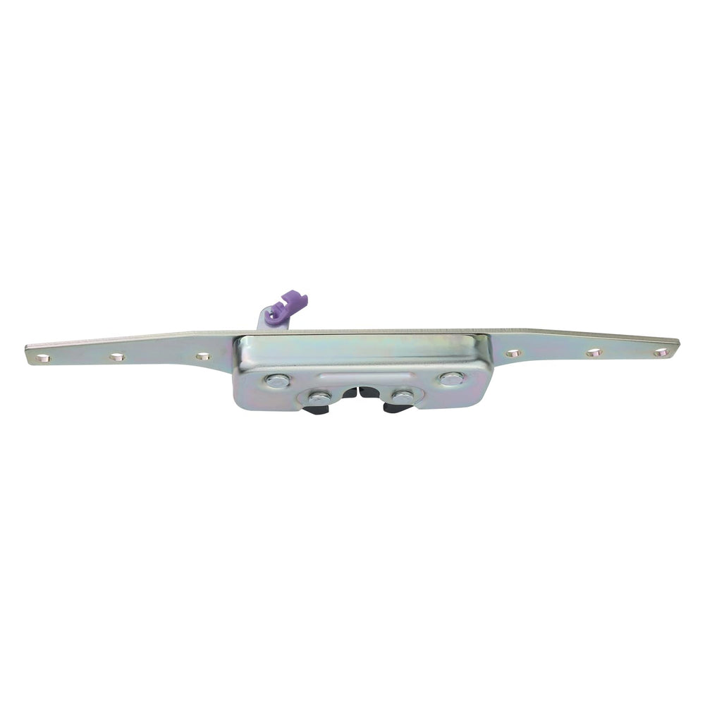 Osompar latch installed on Freightliner door demonstrating correct fit and restored security