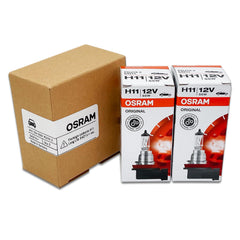 OSRAM H11 side view showing bulb shape for easy fit verification