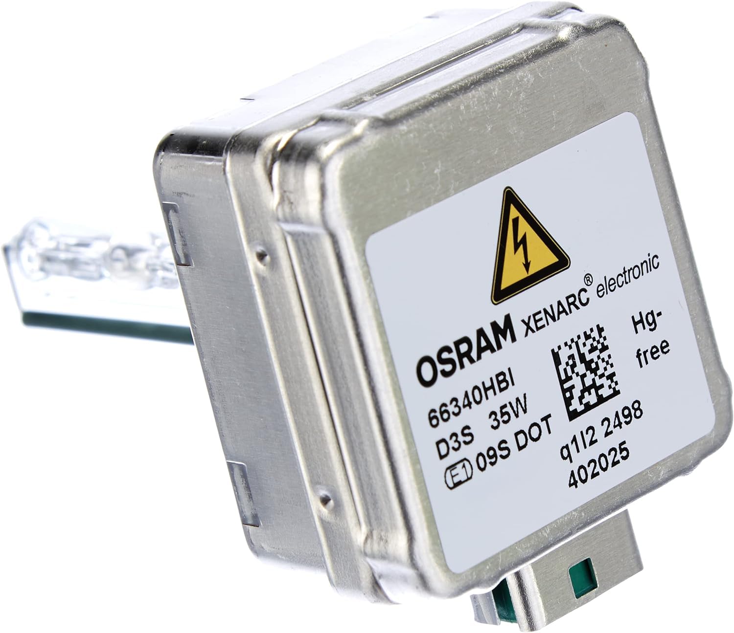 OSRAM Xenarc D3S base PK32d-5 connector detail for correct fit