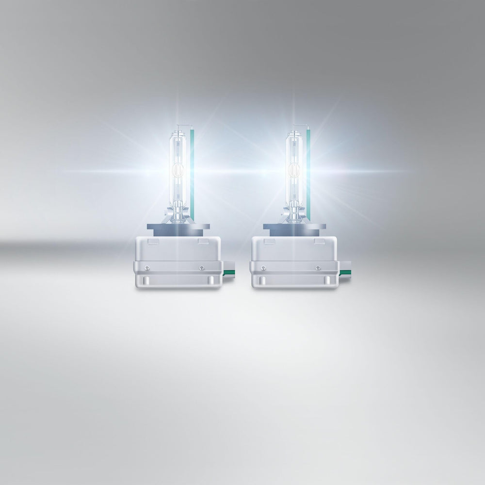 OSRAM Xenarc Night Breaker 220 bulb close-up highlighting glass and construction