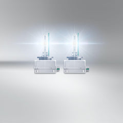 OSRAM Xenarc Night Breaker 220 bulb close-up highlighting glass and construction