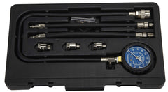 OTC 5606 gauge close-up dual-scale face with protective boot, clear accurate readings
