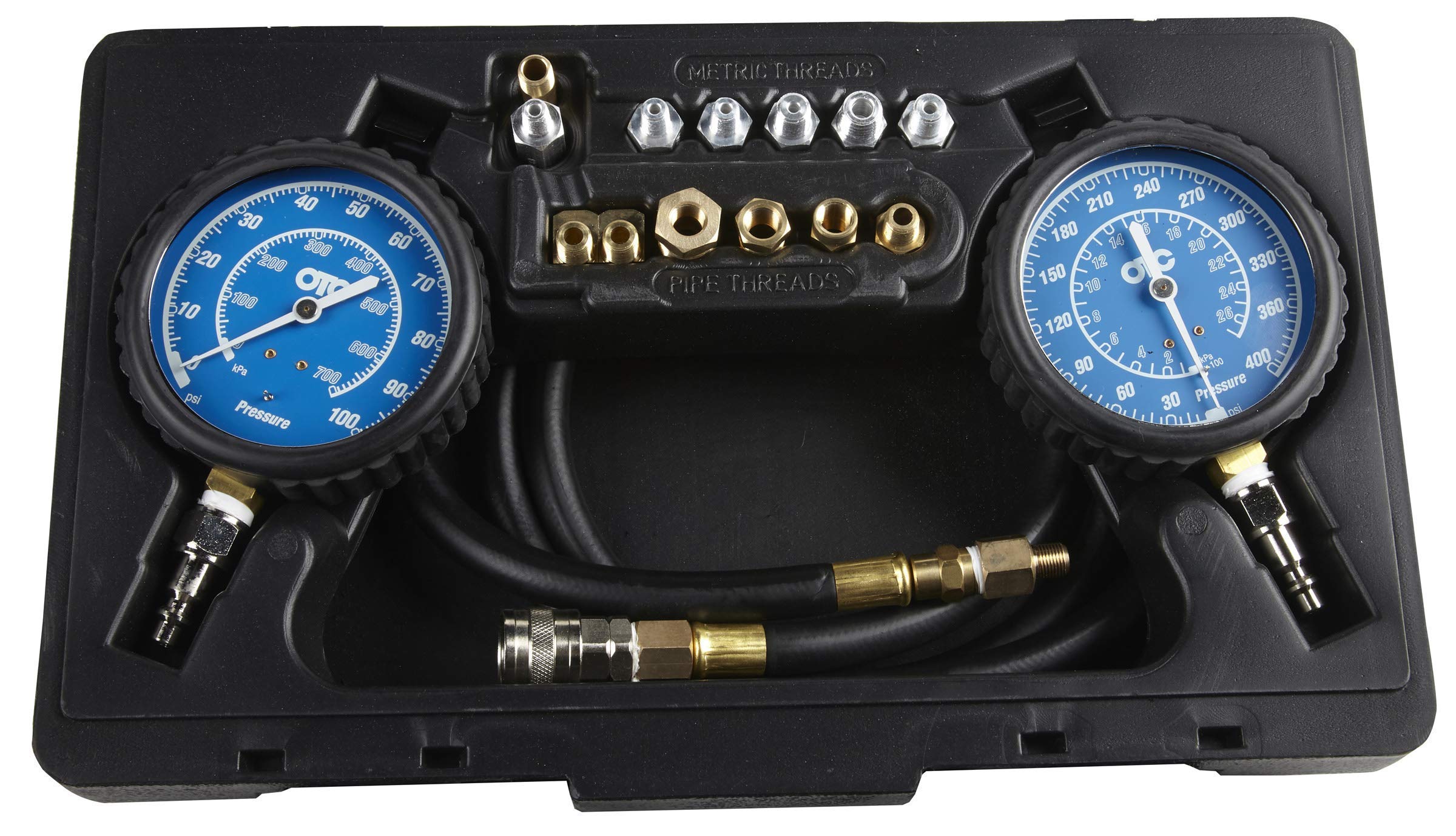OTC 5610 front view in blow molded case showing organized kit and storage benefits
