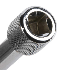 OTC 6900 extension inserted down a spark plug tube demonstrating reach and clearance