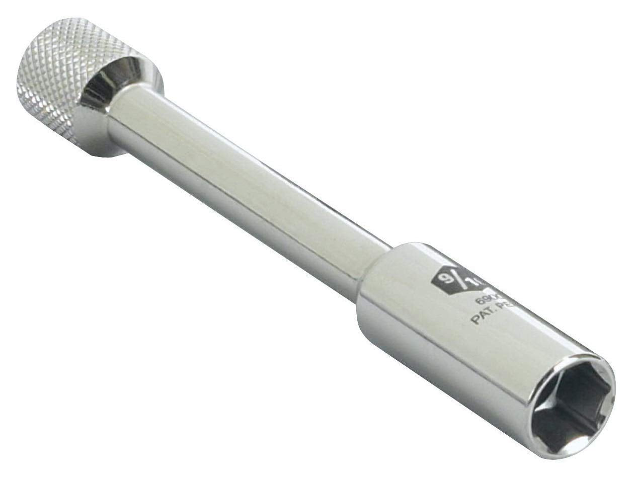 OTC 6900 front view showing 9/16 inch socket for accurate plug fit and protection