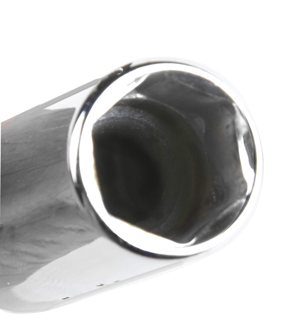 OTC 6900 attached to 3/8 inch drive ratchet for controlled removal and installation