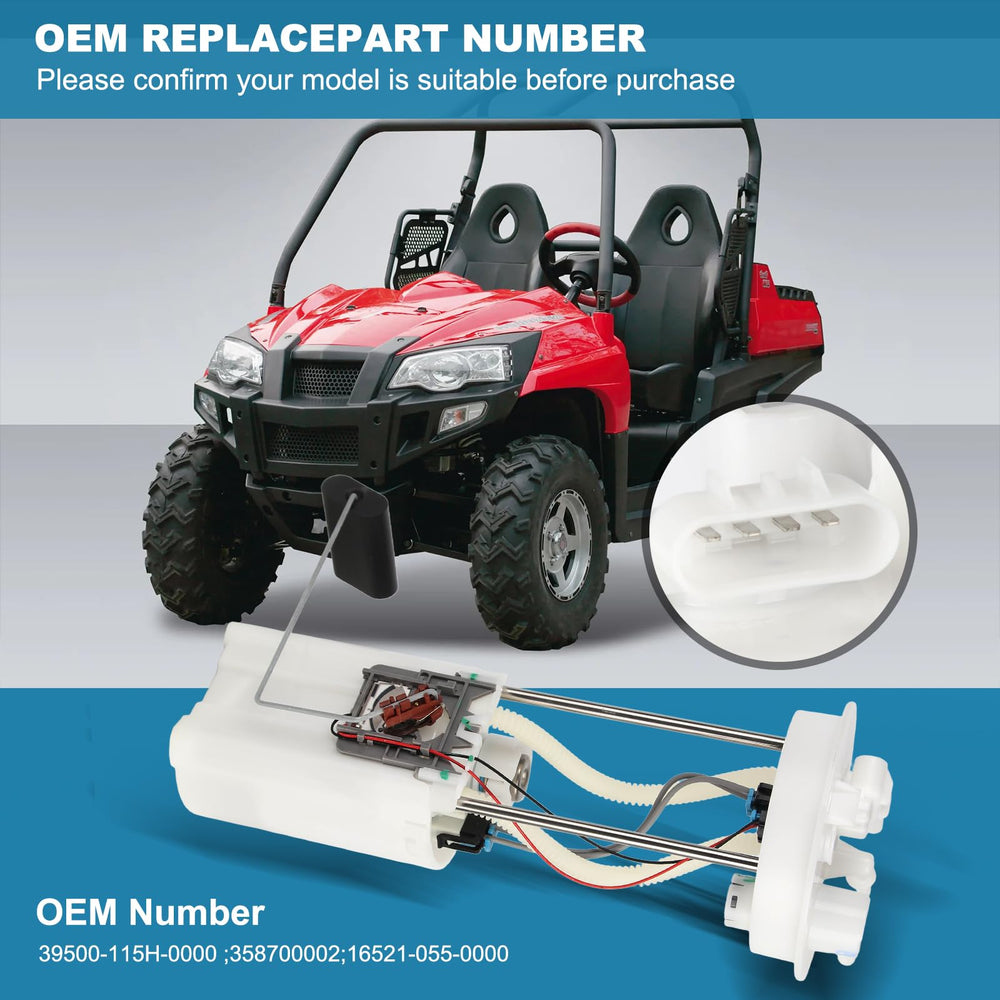 OTO-K fuel pump side housing closeup highlighting durable materials