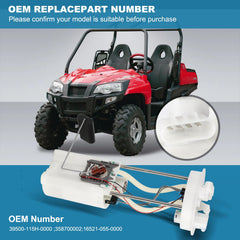 OTO-K fuel pump side housing closeup highlighting durable materials