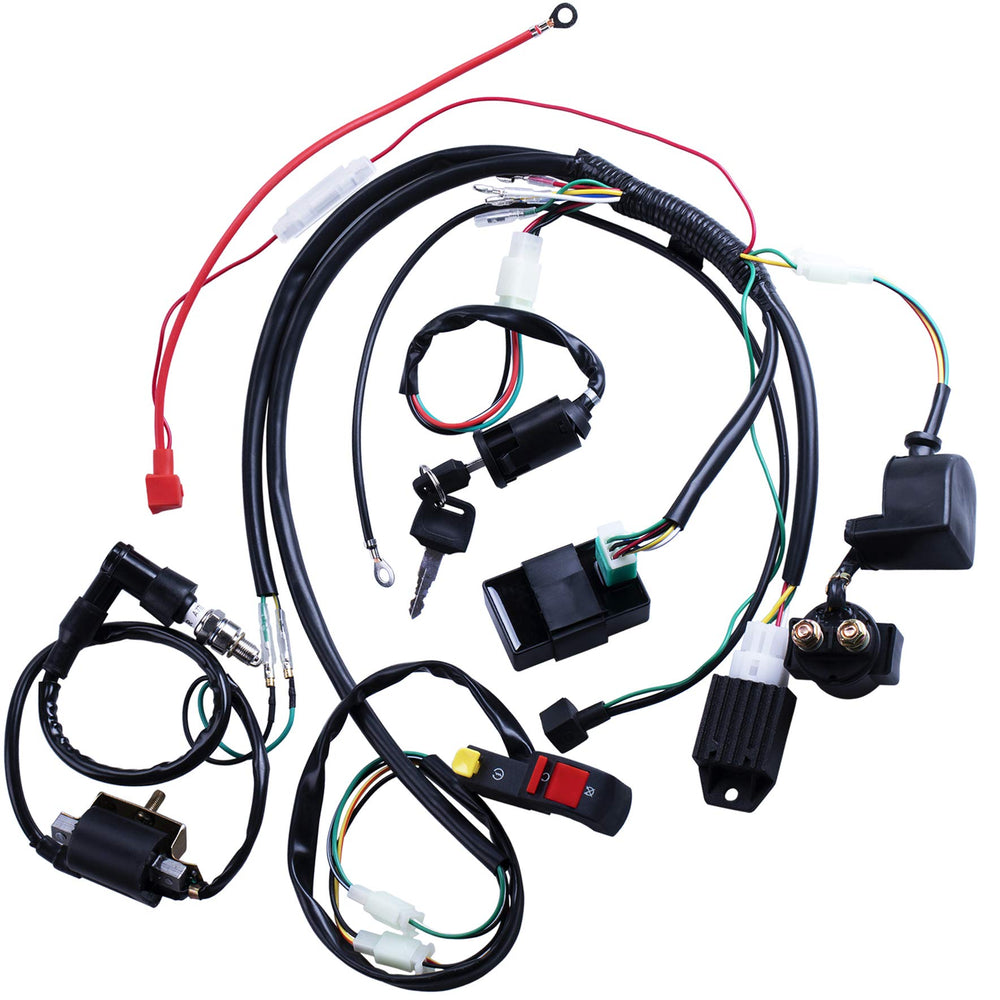 OTOHANS AUTOMOTIVE harness installed on an ATV demonstrating tidy fit and straightforward wiring