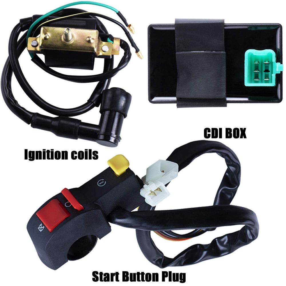 OTOHANS AUTOMOTIVE ignition coil and spark plug assembly close-up for reliable spark performance