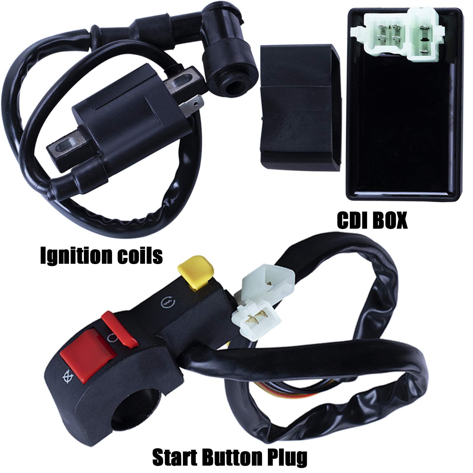 OTOHANS AUTOMOTIVE ignition switch with two waterproof keys for secure starting