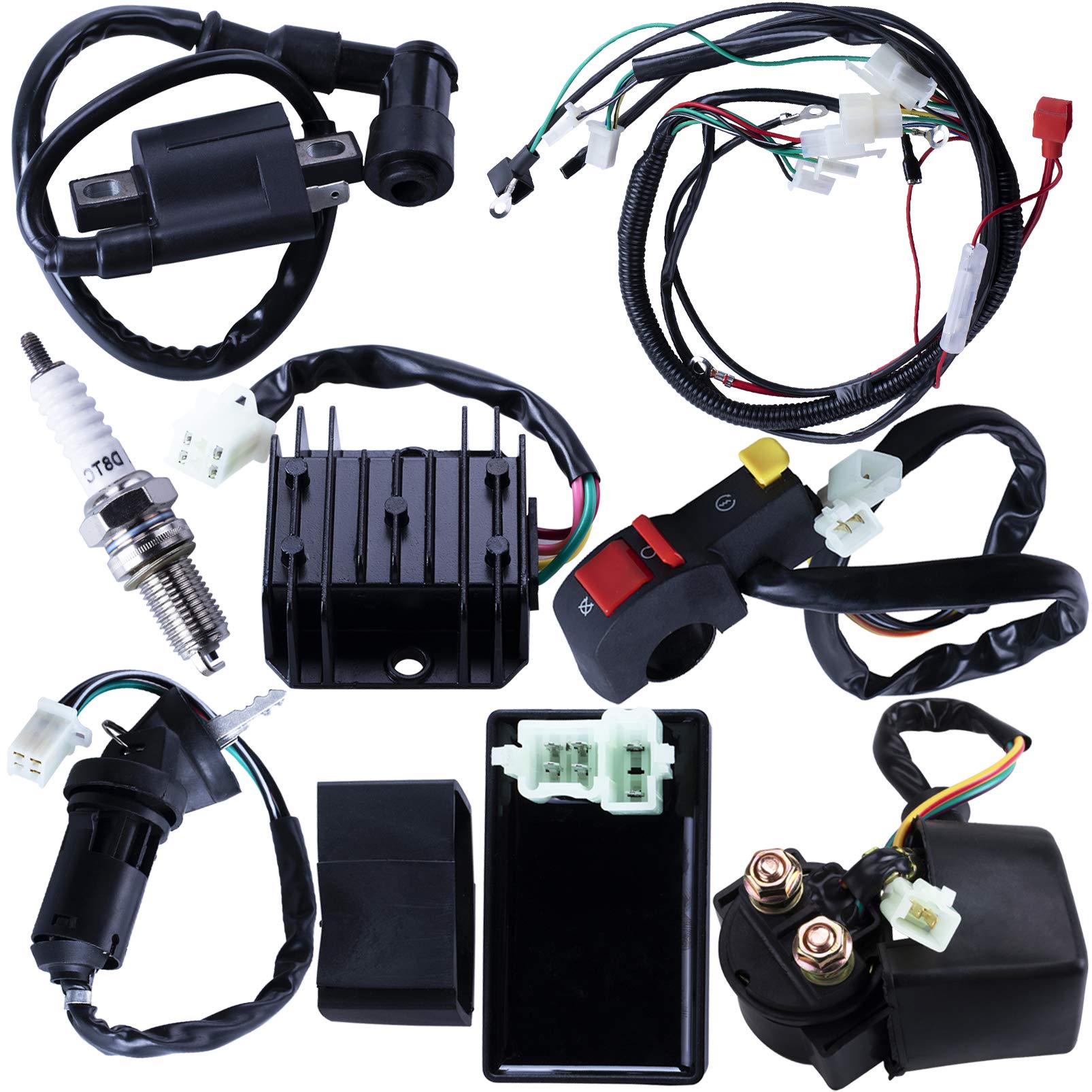 OTOHANS AUTOMOTIVE wiring harness front view showing durable copper conductors and improved safety