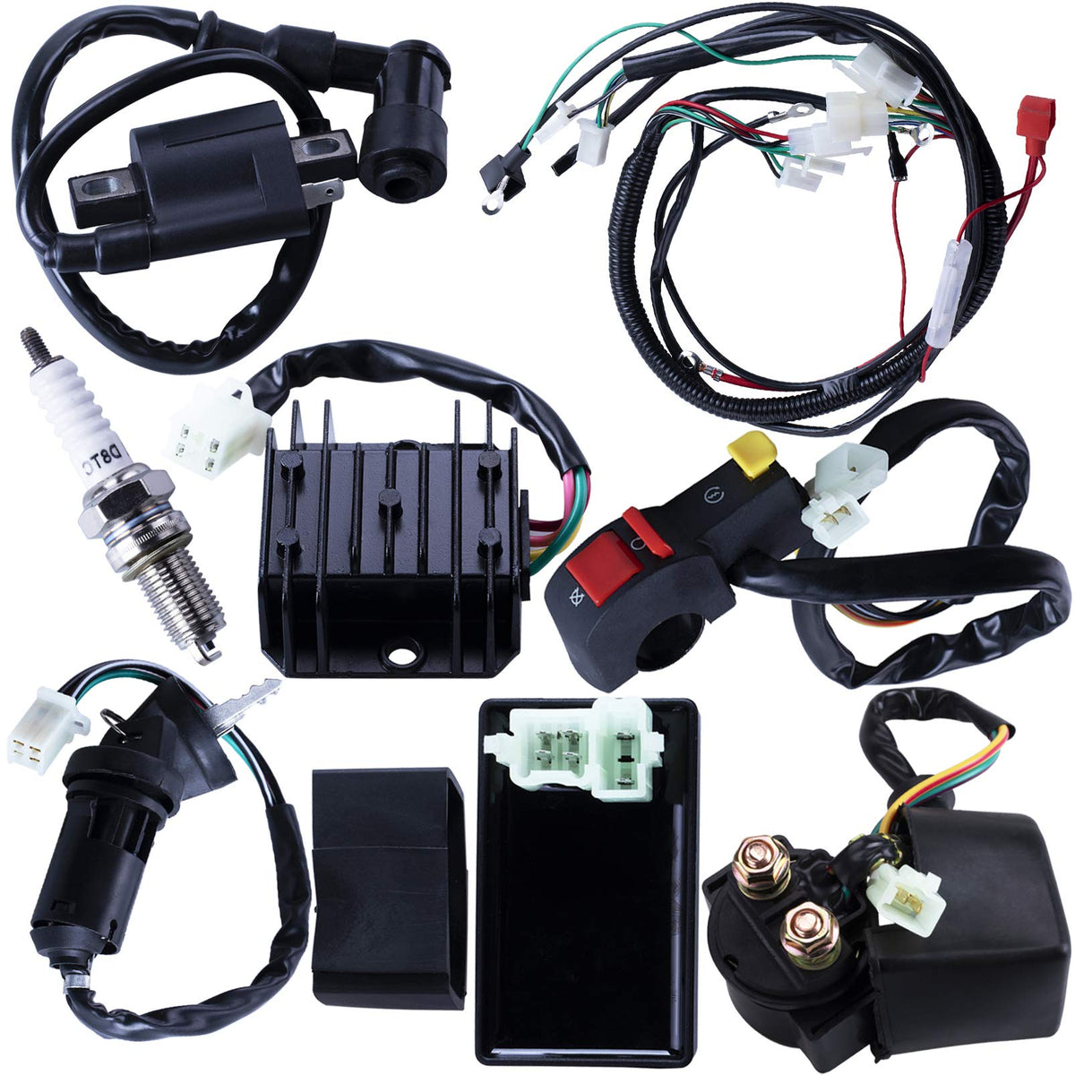 OTOHANS AUTOMOTIVE wiring harness front view showing durable copper conductors and improved safety