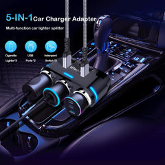 OTOOKAYA close-up of dual USB ports illustrating fast charging capability