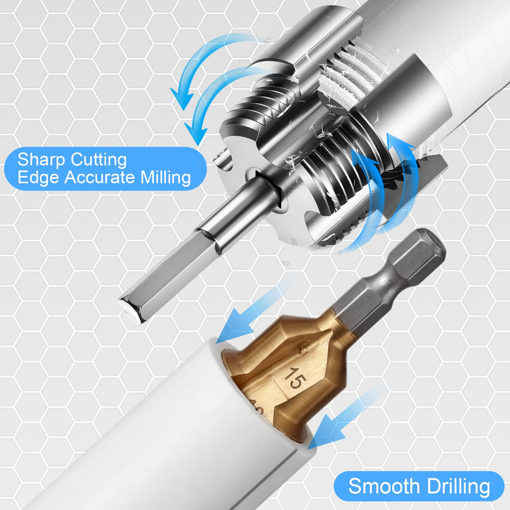Otoolling kit laid out with three pieces showing included tools and portability