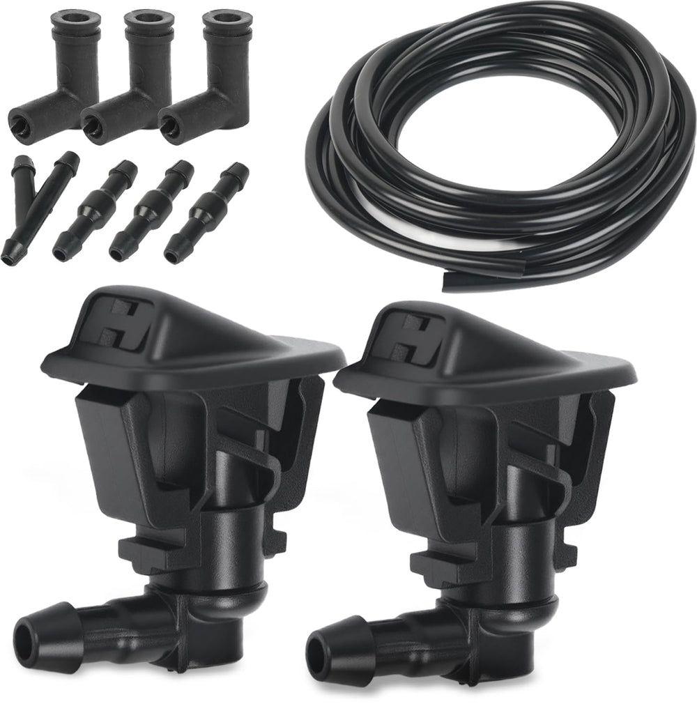 OTUAYAUTO front view of nozzles and hose showing complete kit and fitment benefit