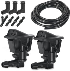 OTUAYAUTO front view of nozzles and hose showing complete kit and fitment benefit