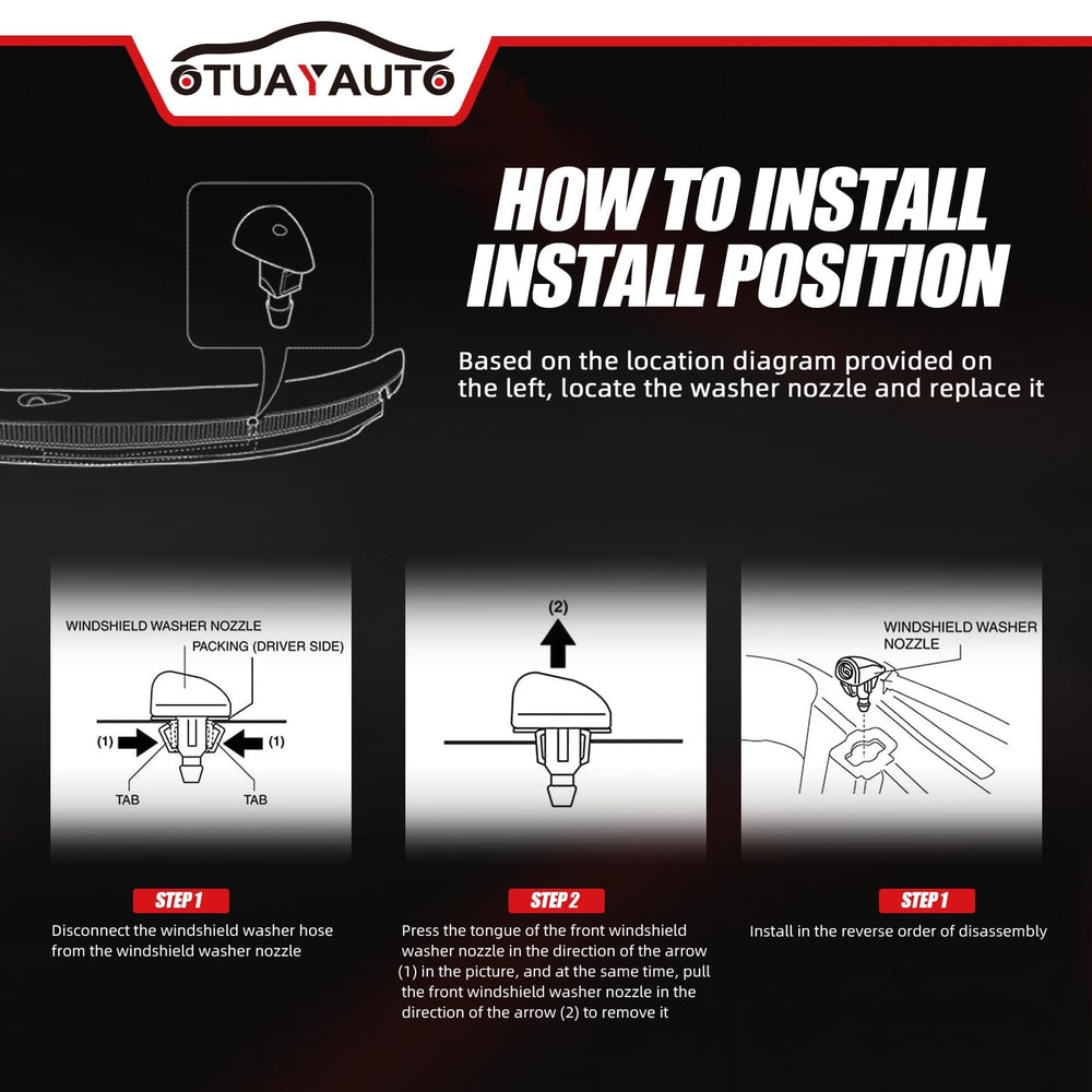 OTUAYAUTO rubber hose texture detail showing durable, crack-resistant material