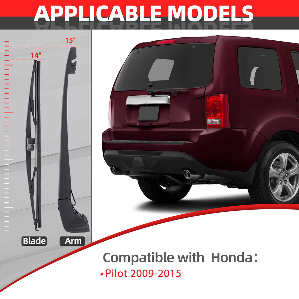 OTUAYAUTO installed on Honda Pilot hatch illustrating correct fit and reliable clearance
