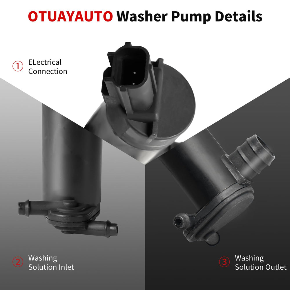 OTUAYAUTO installed under hood demonstrating correct fit and restored washer function