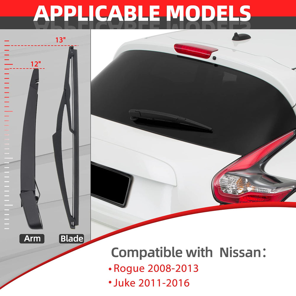 OTUAYAUTO package contents laid out including arm, blade, cover and manual for easy install
