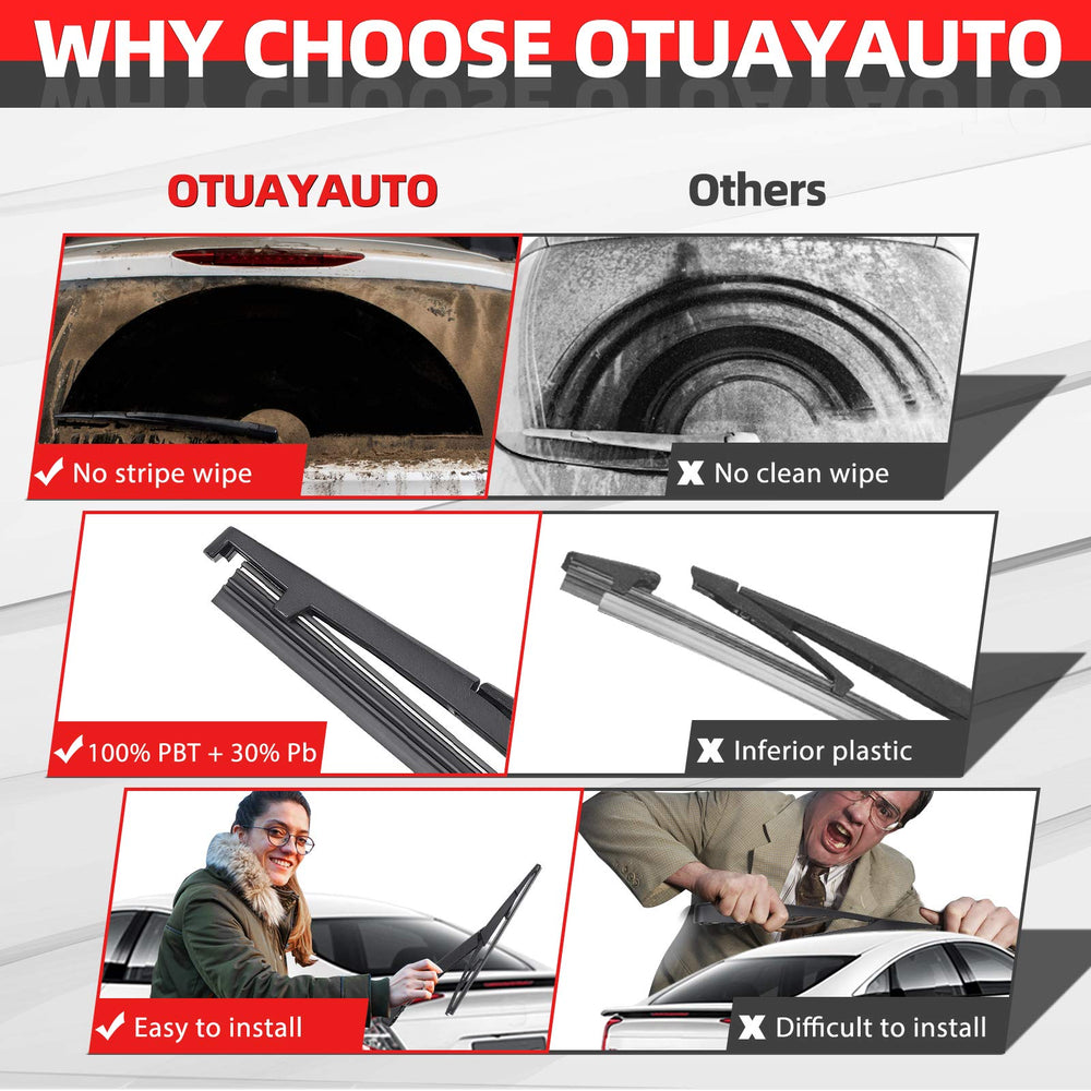 OTUAYAUTO packaging and included hardware displaying one-step install convenience