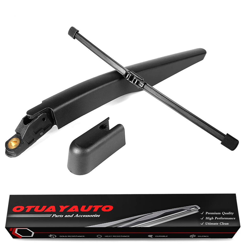 OTUAYAUTO rear wiper front assembly showing fit and improved clearing