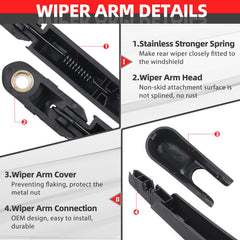 OTUAYAUTO arm close-up showing PBT texture and corrosion-resistant construction benefit