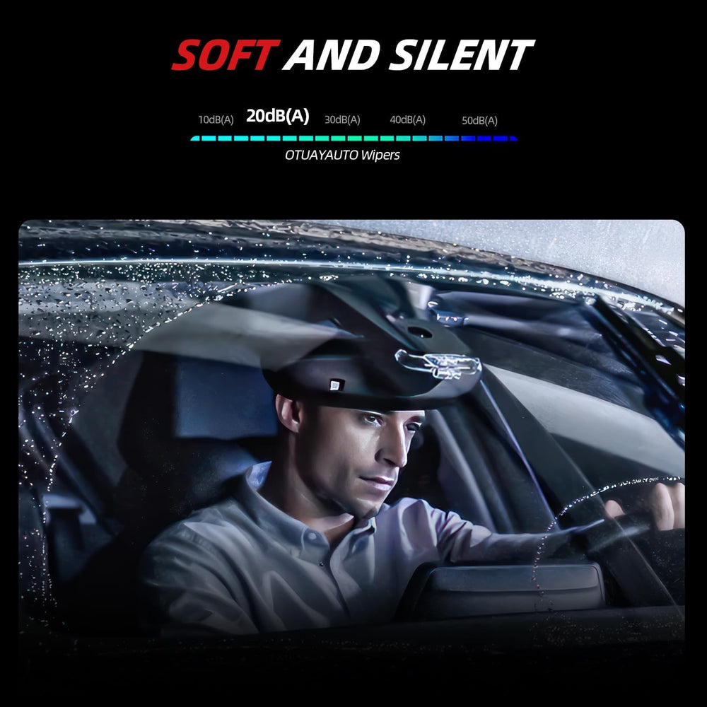 OTUAYAUTO wipers sweeping rain for safer driving visibility