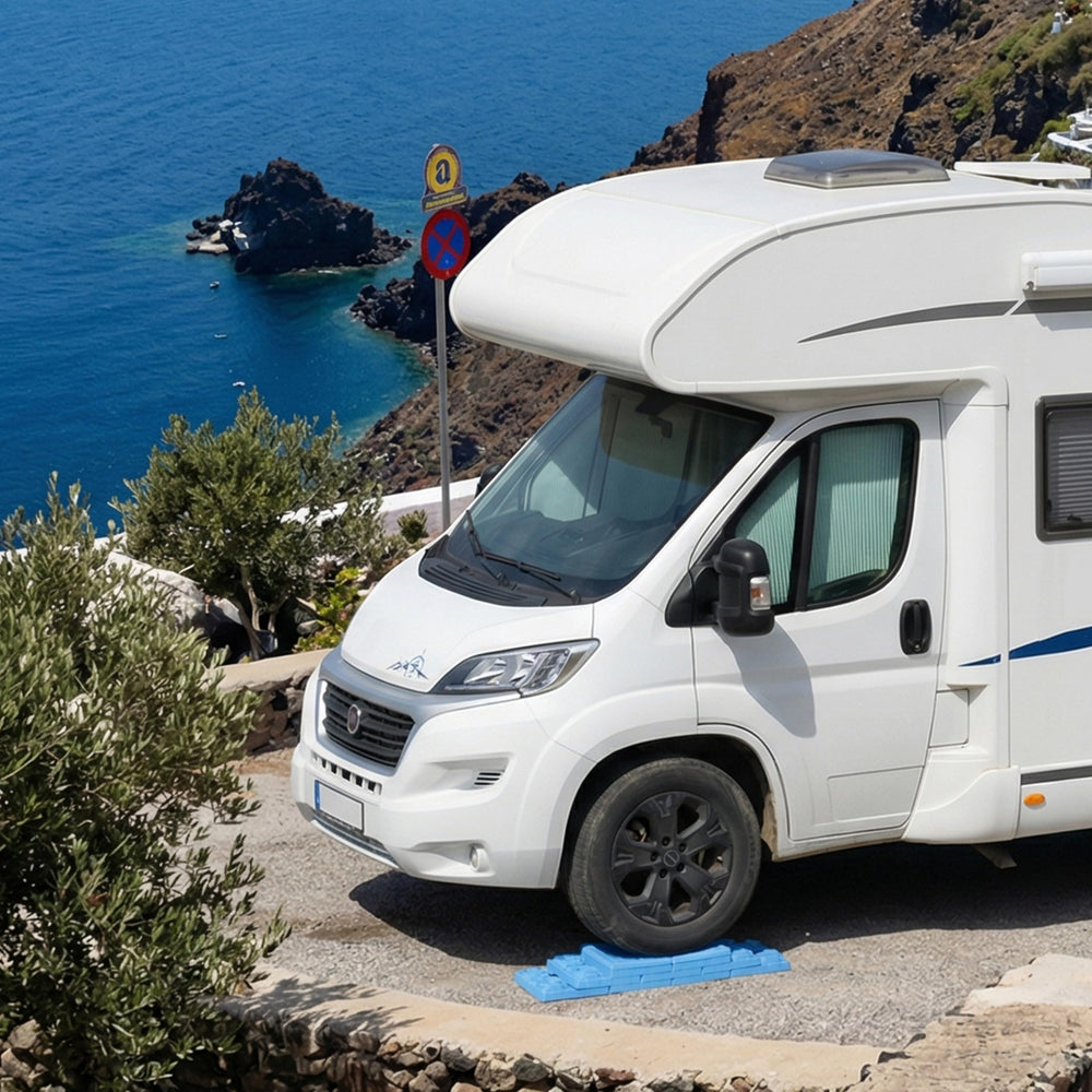 OULEME blocks at campsite illustrating portability and fast setup advantage