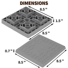 OULEME close up of interlocking edge showing secure stack stability benefit