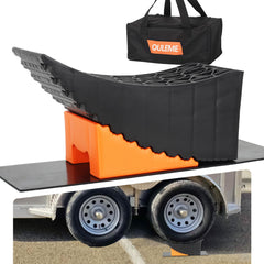 ouleme front view of leveler showing shape and stability benefit