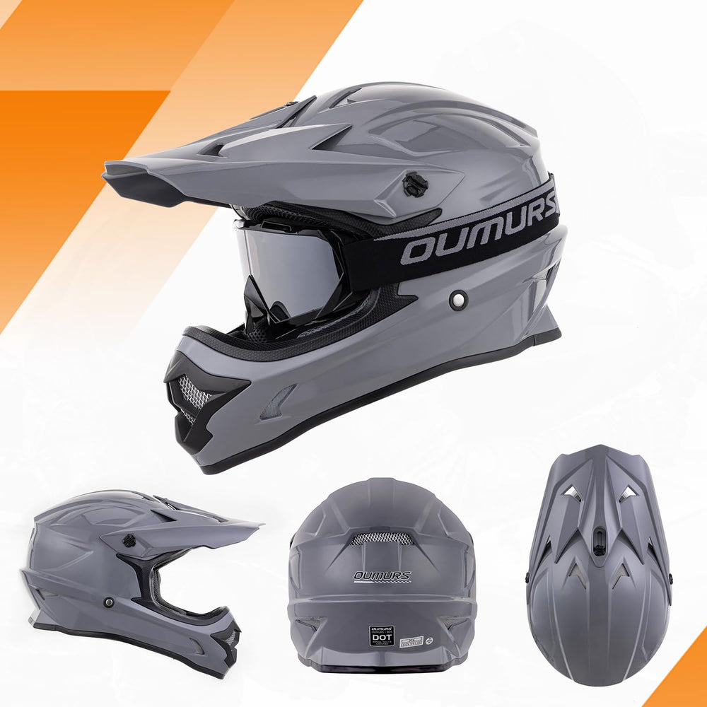 Oumurs helmet top vents visible for airflow and cooler rides