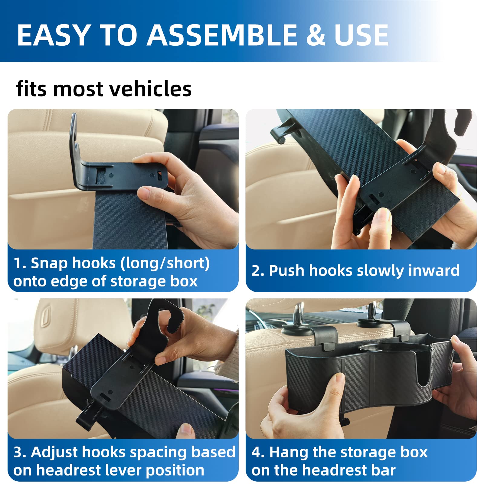 OUSHASAA charging cable access ports allow neat device charging
