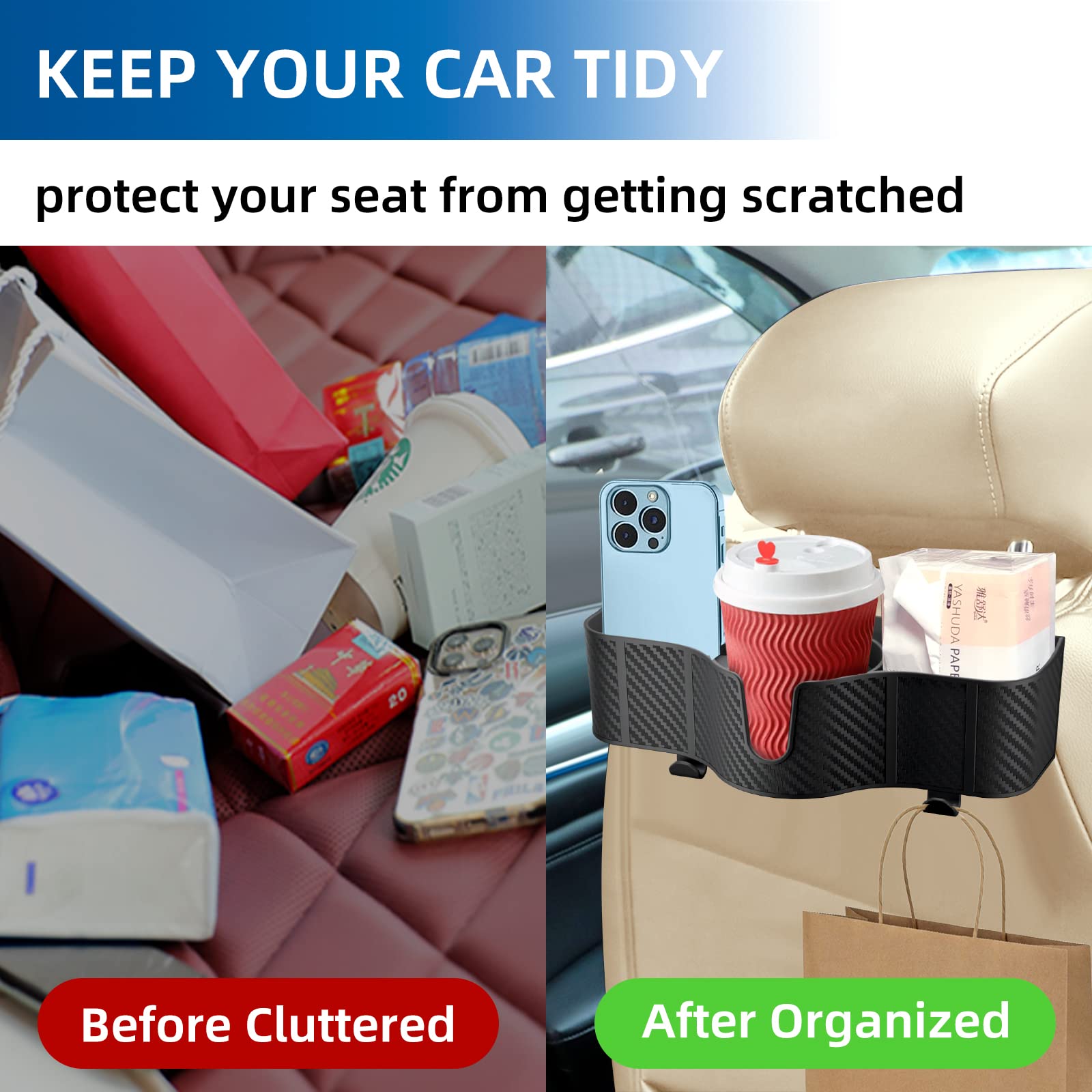 OUSHASAA lifestyle backseat use demonstrates convenience for passengers