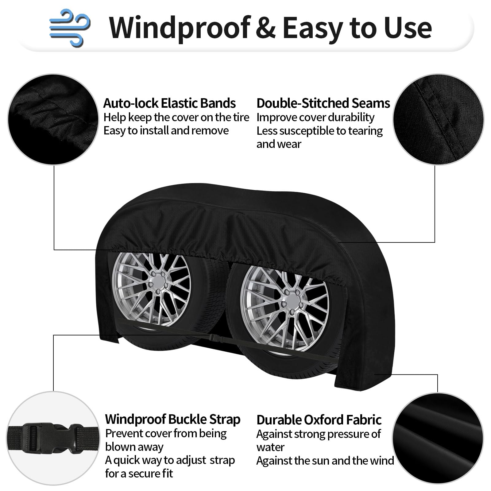 OutdoorLines inner non-scratch backing protecting tire sidewall finish