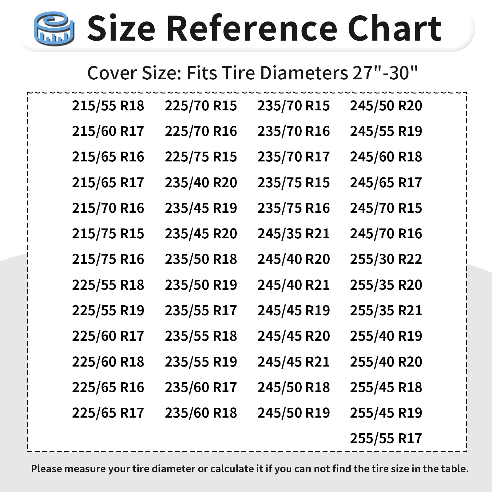 OutdoorLines size comparison beside ruler ensuring correct diameter fit