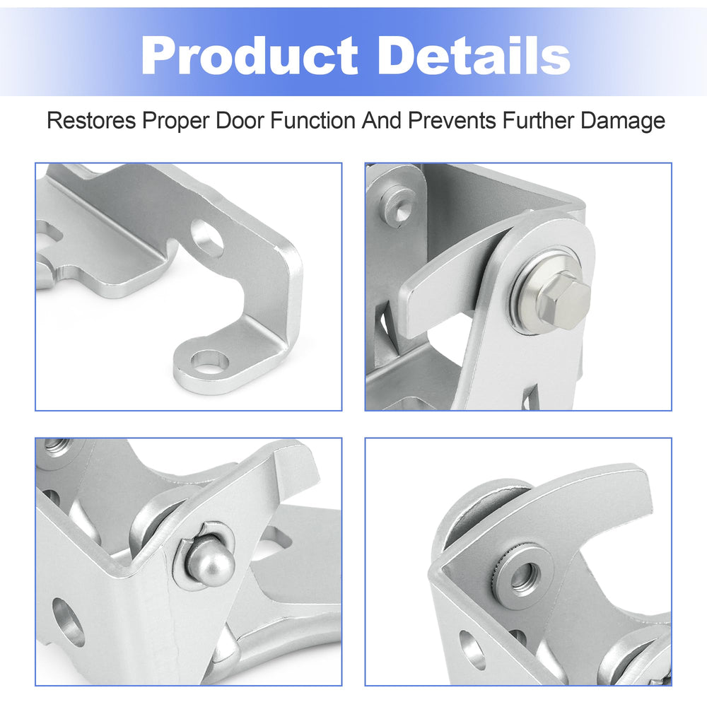 Outopakkle installed on Silverado driver door demonstrating restored alignment and secure closure