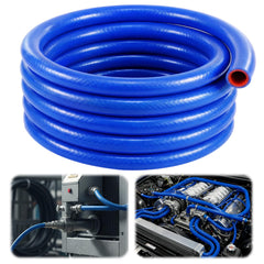 Outus blue 25ft coil showing compact packaging and easy storage benefit