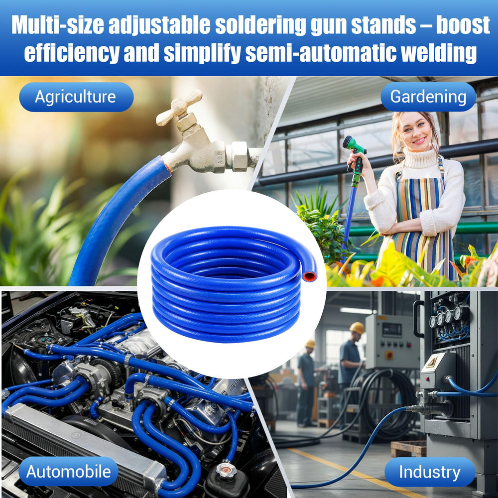 Outus hose label and size markings showing clear specs benefit
