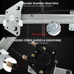 OVANOH assembly side profile demonstrating compact design for proper door clearance and fit