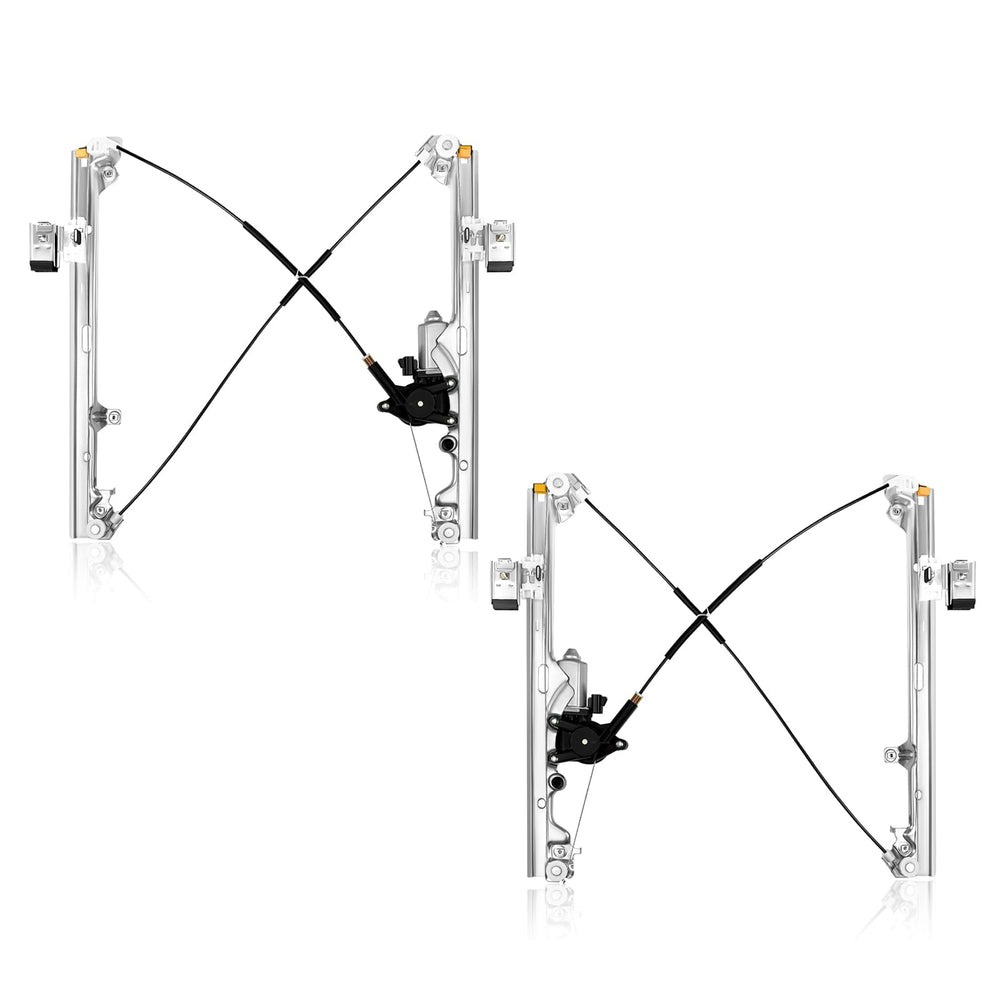 OVANOH regulator installed inside a truck door demonstrating restored window operation benefit