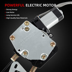 OVANOH motor end with electrical connector visible for quick plug-in installation reliability